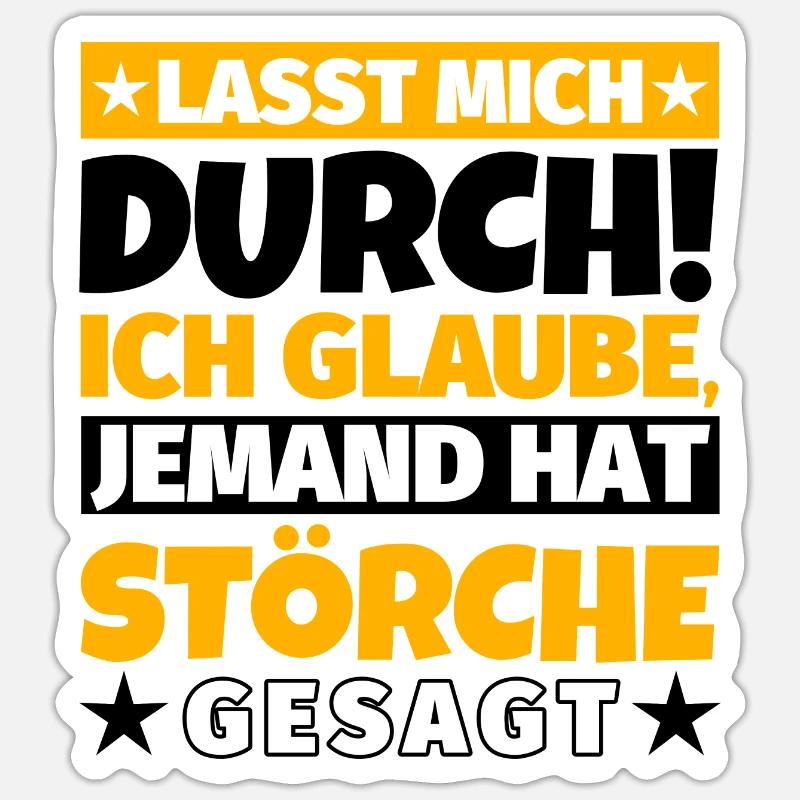 Sticker Größe S (10 x 10 cm) - 