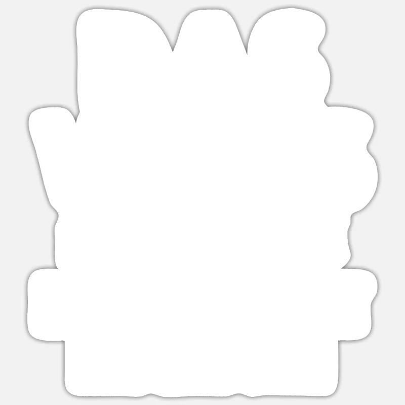 Das wars Sticker Größe S (10 x 10 cm)