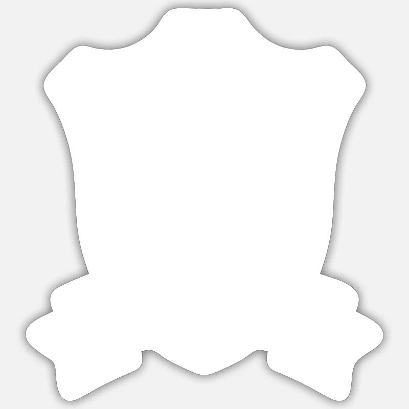 E-roller Wappen - Sticker Größe S (10 x 10 cm) - Mattweiß