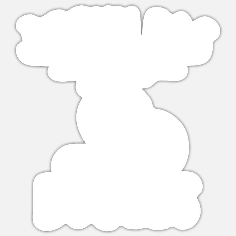 Sticker taille S (10 x 10 cm) - 