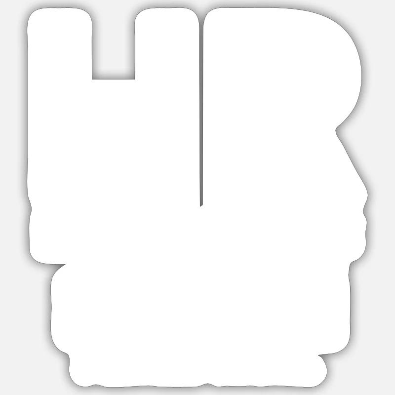 HR in Progress Please Wait Sticker size S (10 x 10 cm)