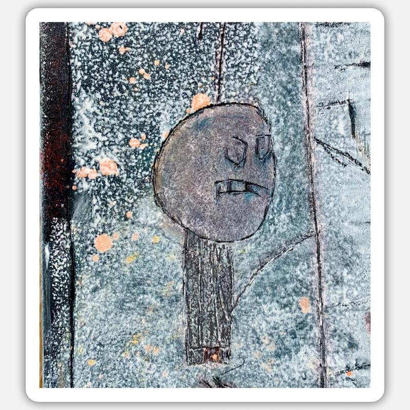 Grumpy Sticker Größe S (10 x 10 cm)