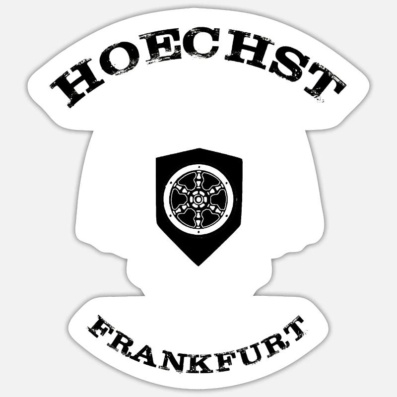 Hoechst - Sticker size S (10 x 10 cm) - white matte