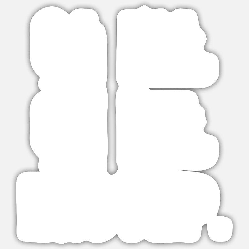 Sticker taille S (10 x 10 cm) - 