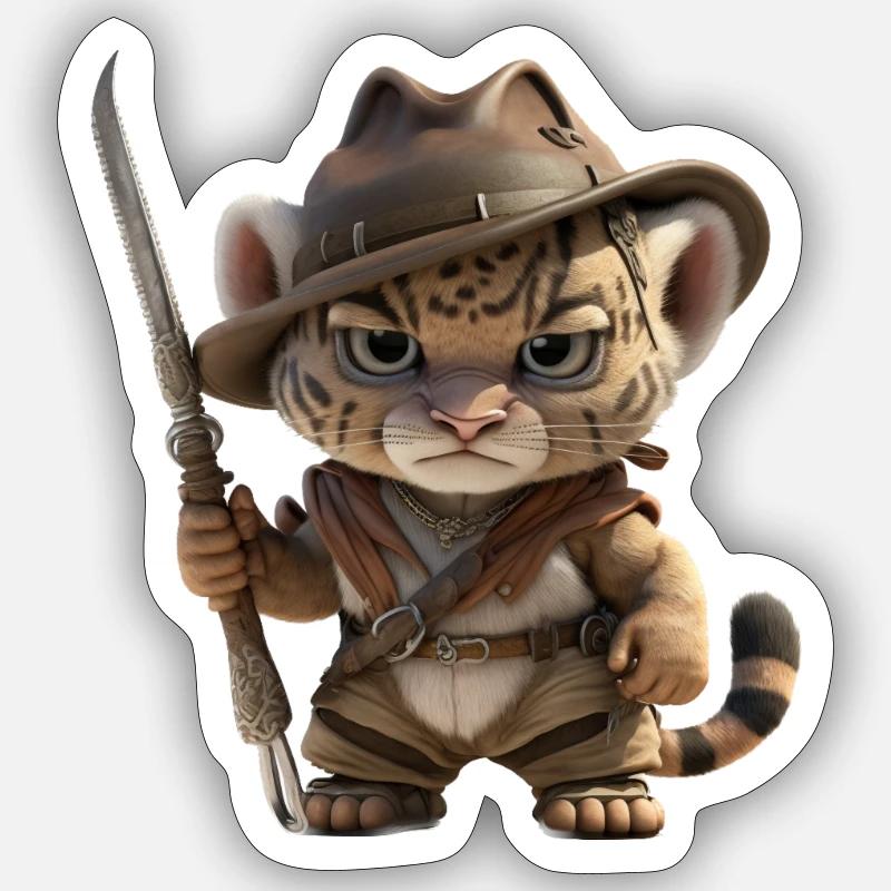 Sticker Größe S (10 x 10 cm) - 