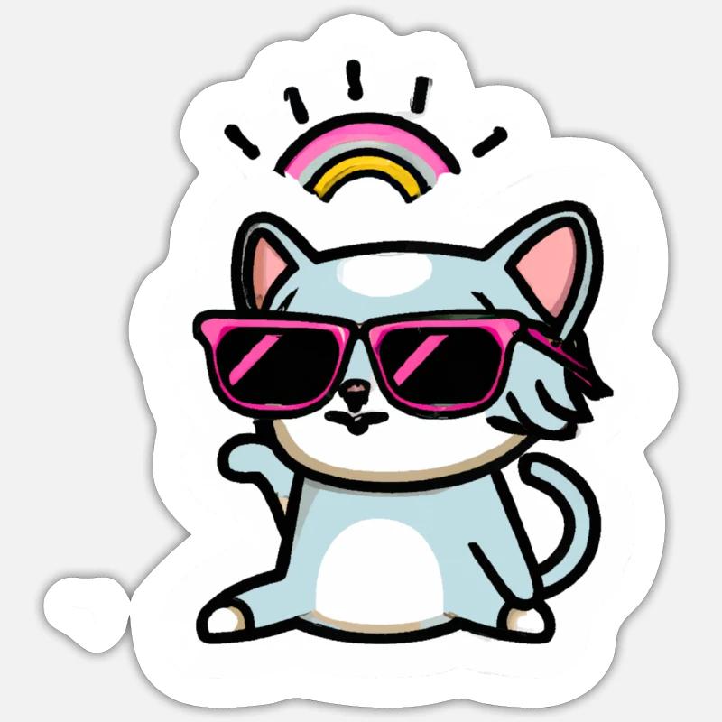 Sticker taille S (10 x 10 cm) - 
