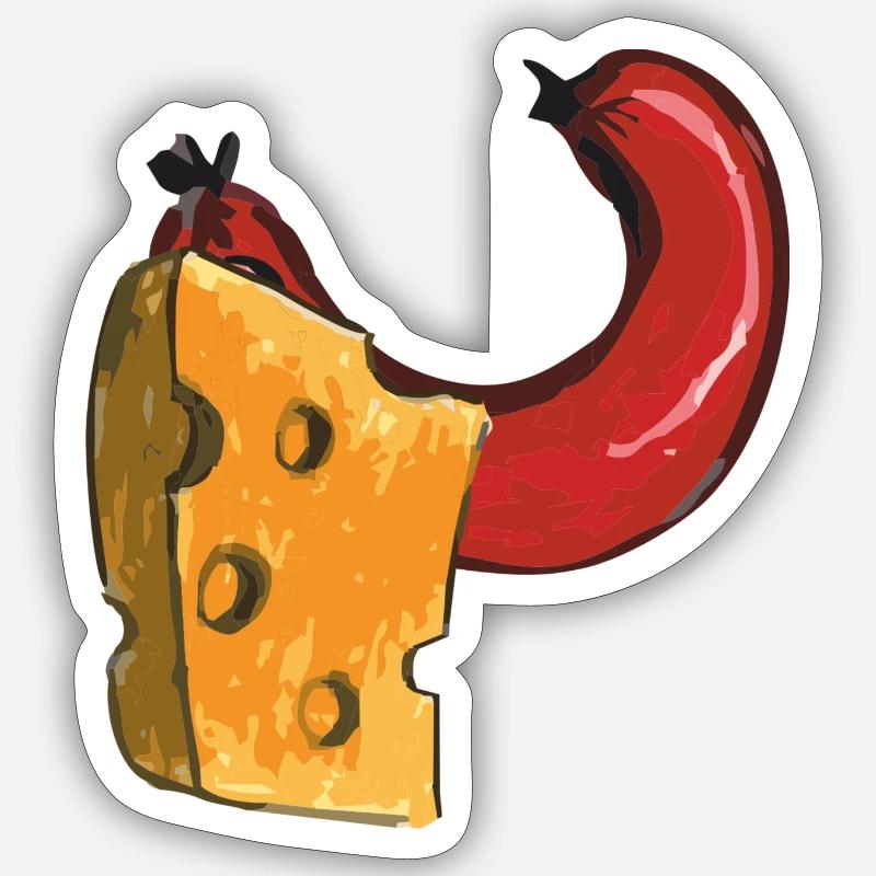 Sticker Größe S (10 x 10 cm) - 