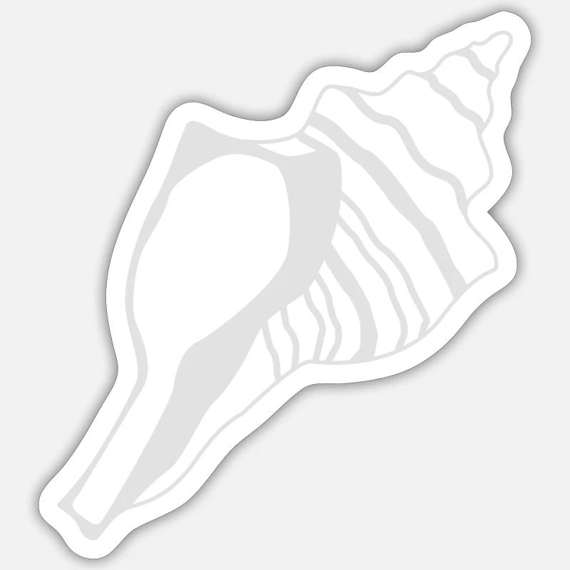Seashells Sticker size S (10 x 10 cm)
