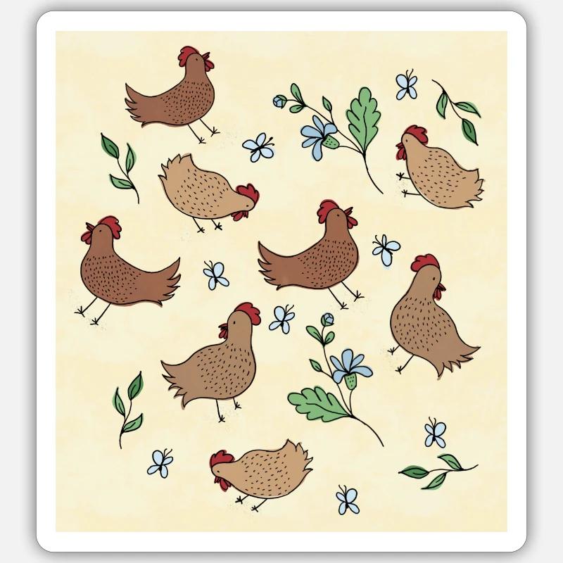 Sticker Größe S (10 x 10 cm) - 