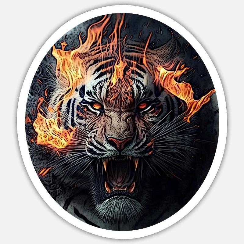 Sticker taille S (10 x 10 cm) - 