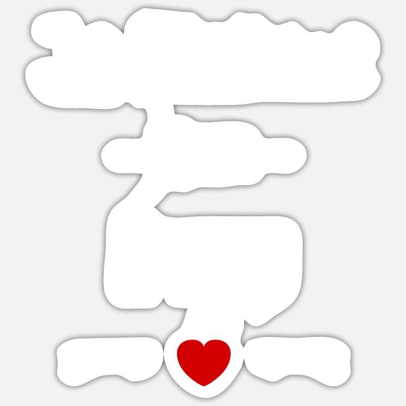 Sticker taille S (10 x 10 cm) - 