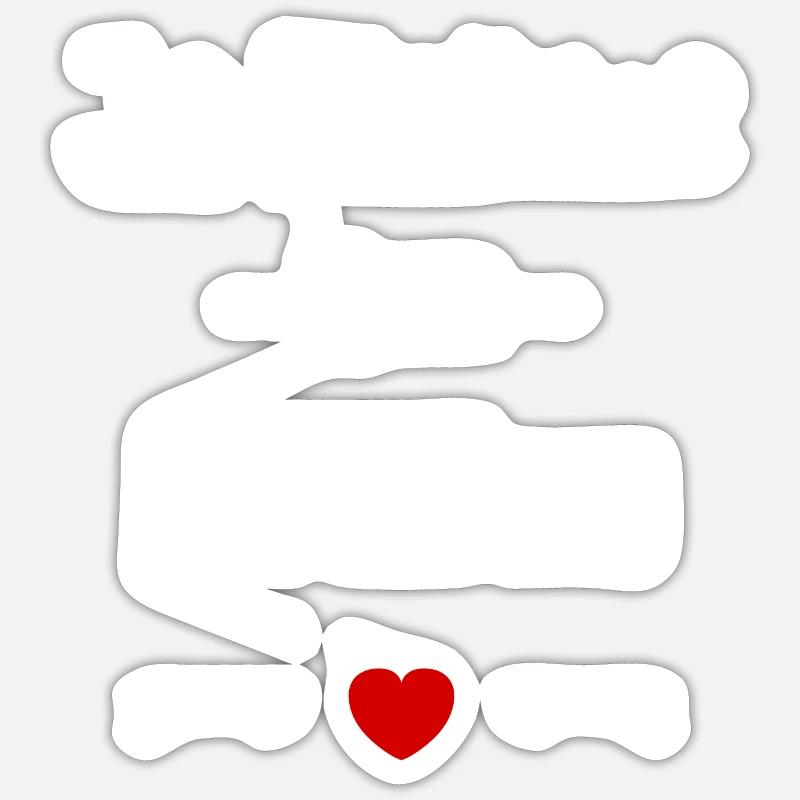 Sticker taille S (10 x 10 cm) - 