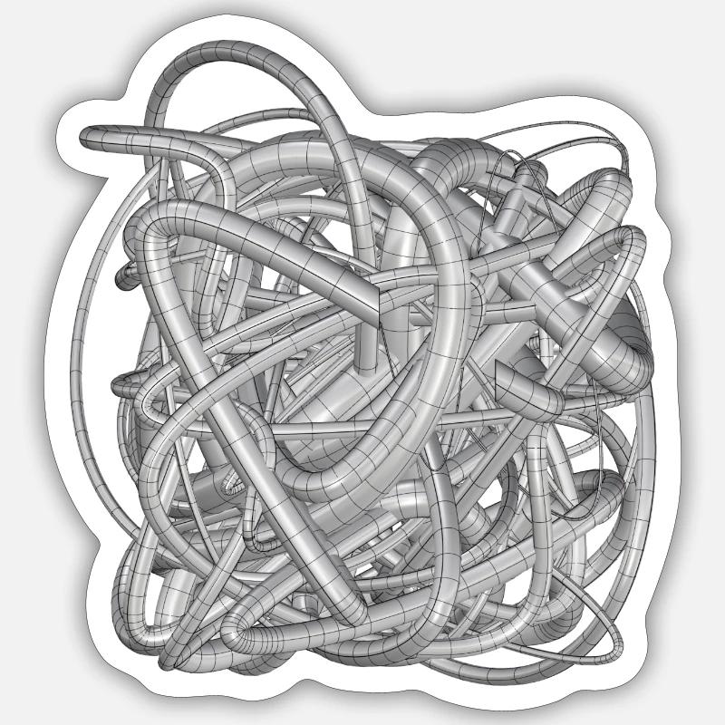 The Missing Link Sticker Größe S (10 x 10 cm)