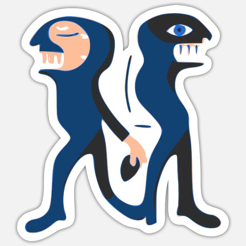 Sticker Größe S (10 x 10 cm) - 