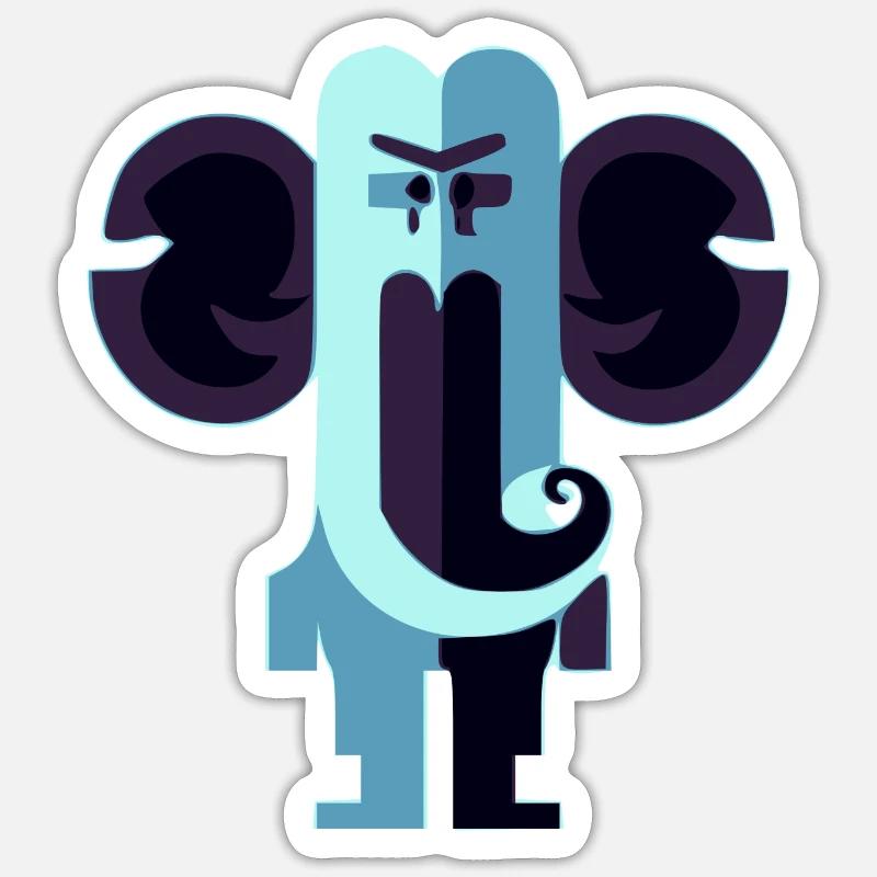 Sticker taille S (10 x 10 cm) - 