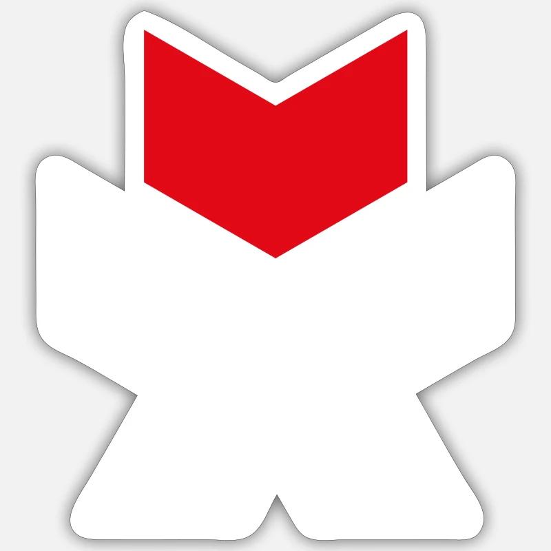 Semiotic Spaceman Sticker size S (10 x 10 cm)