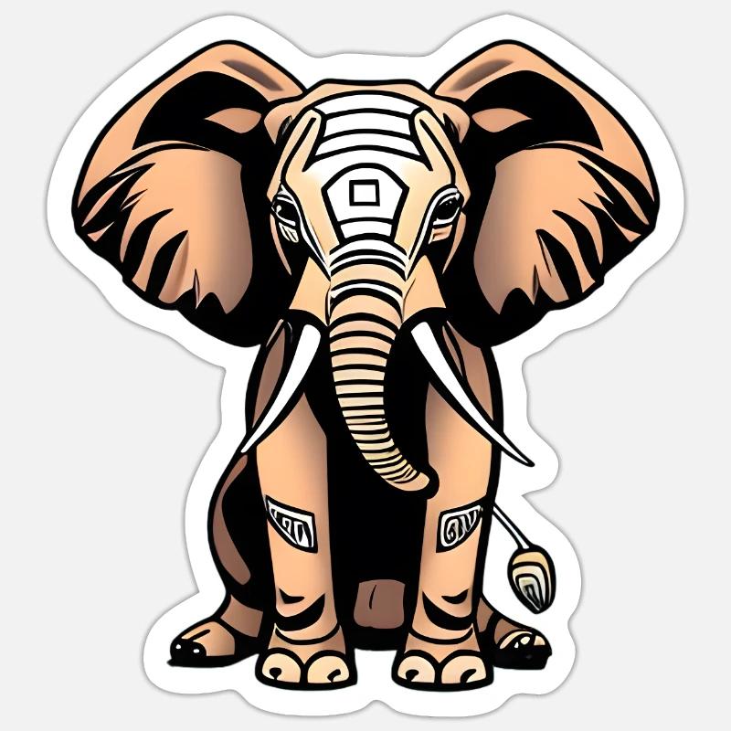 Sticker taille S (10 x 10 cm) - 