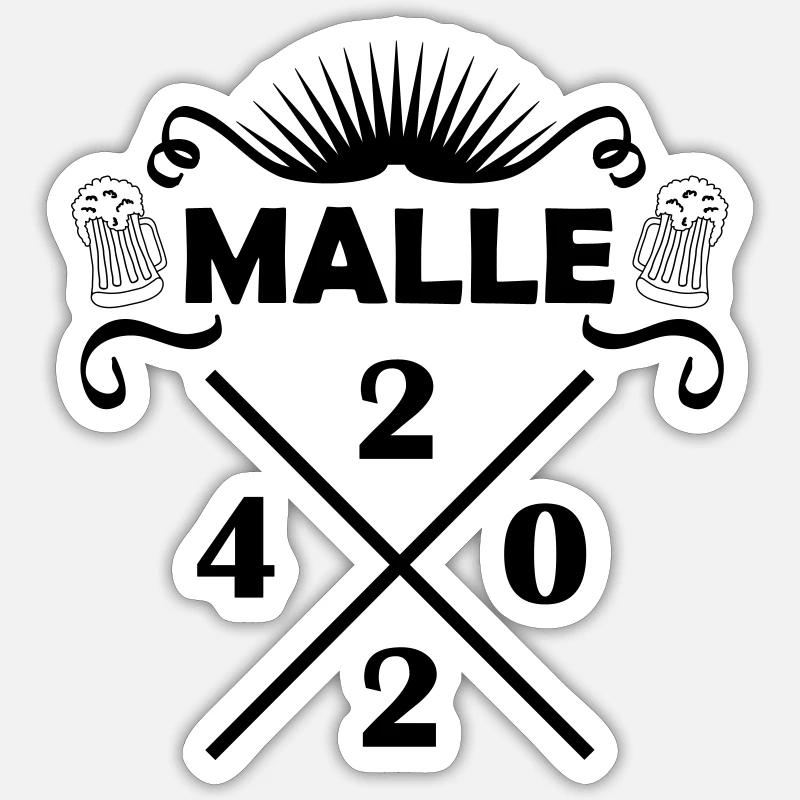 Sticker Größe S (10 x 10 cm) - 