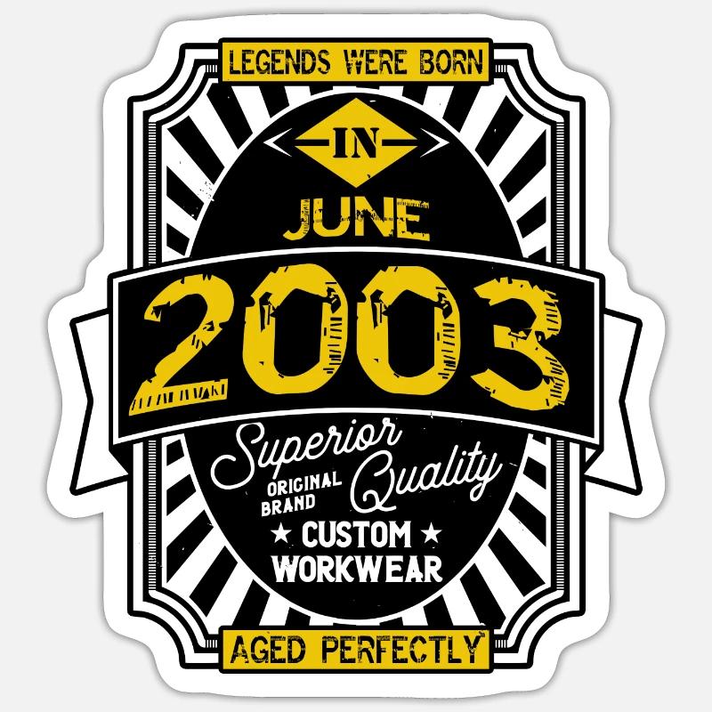Sticker Größe S (10 x 10 cm) - 