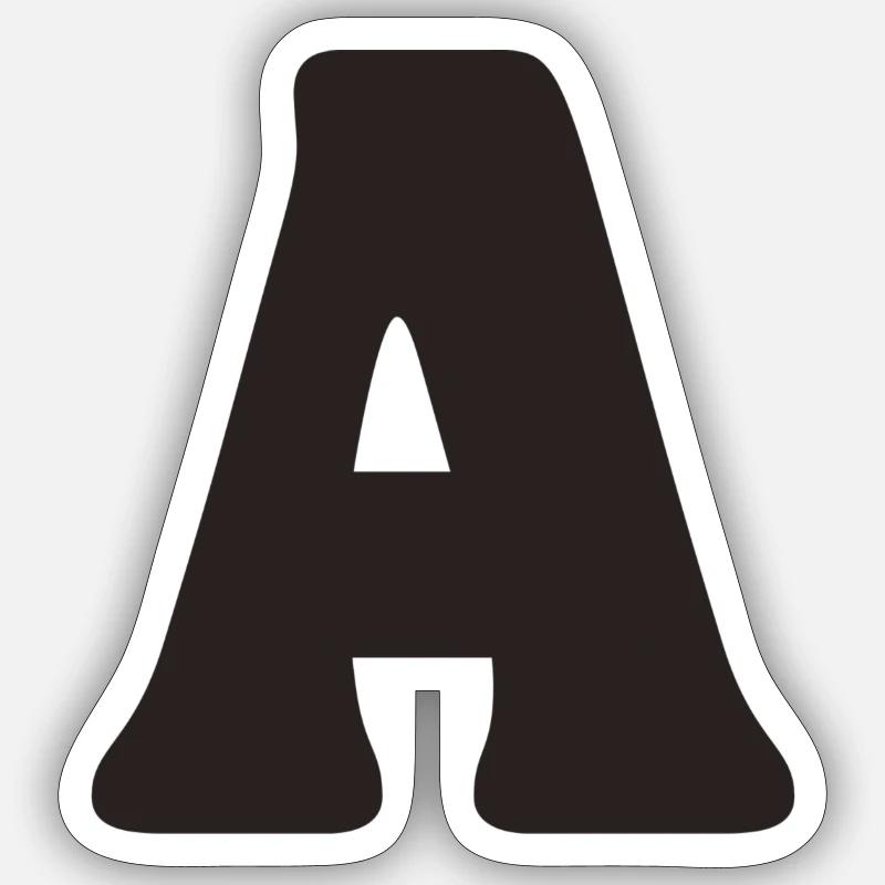 A Sticker Größe S (10 x 10 cm)