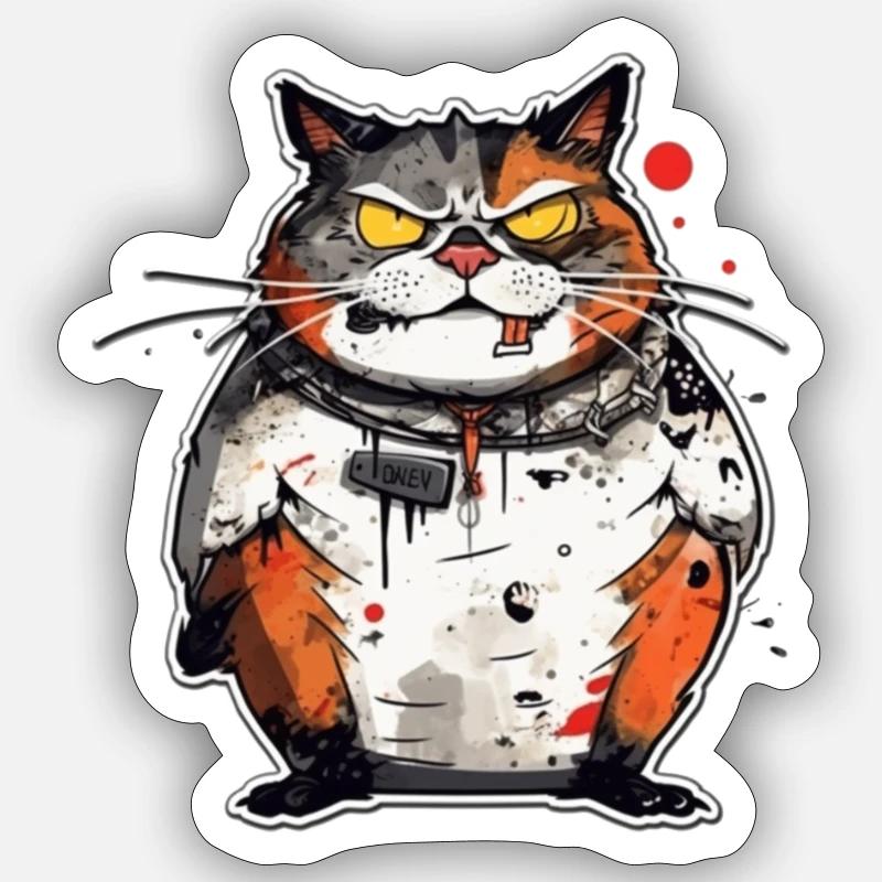 Sticker Größe S (10 x 10 cm) -