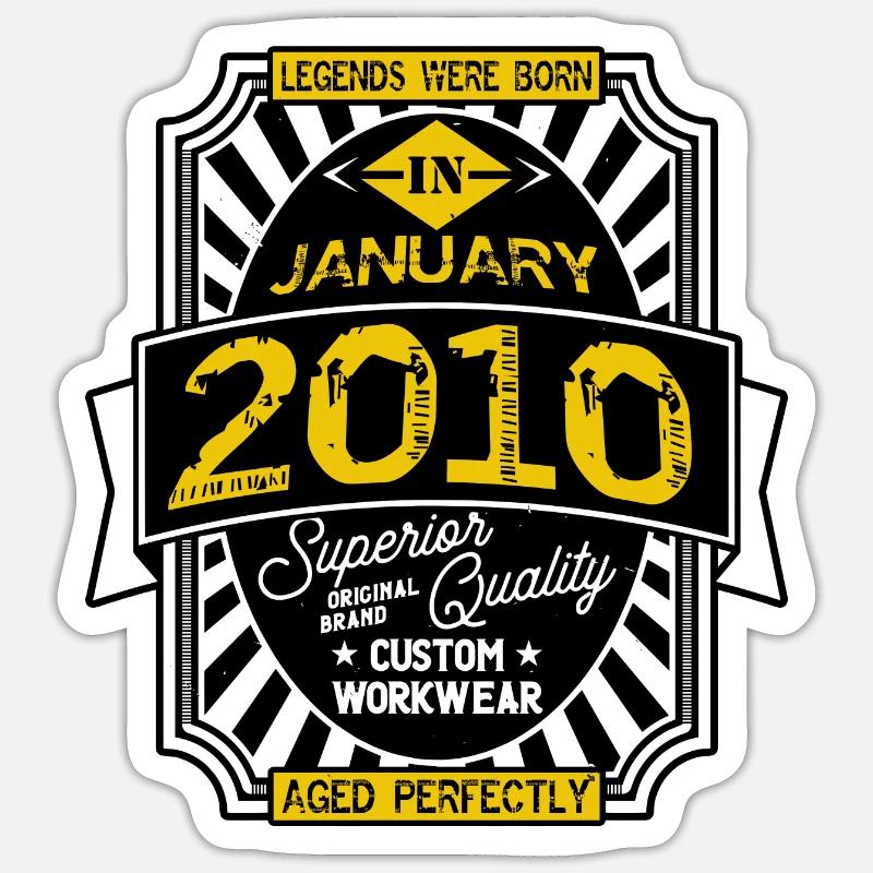 Sticker Größe S (10 x 10 cm) - 