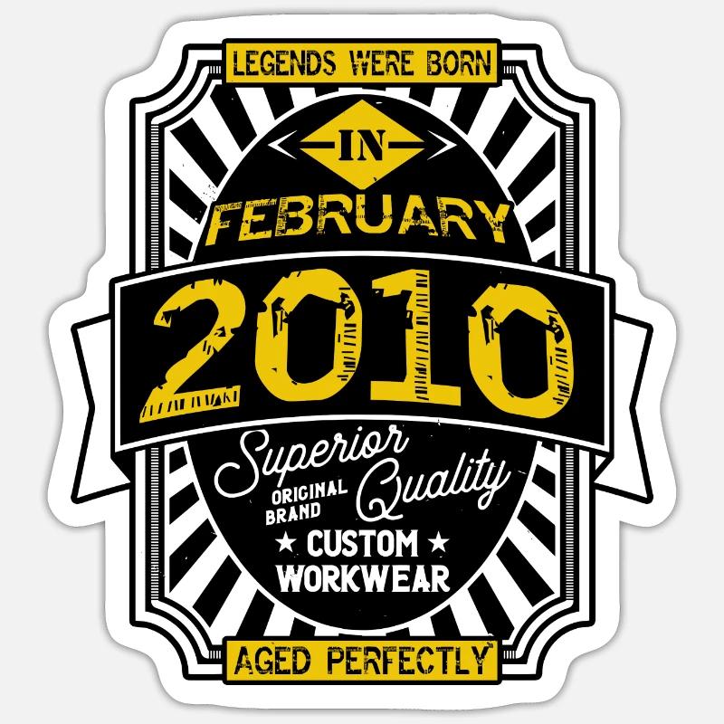 Sticker Größe S (10 x 10 cm) - 