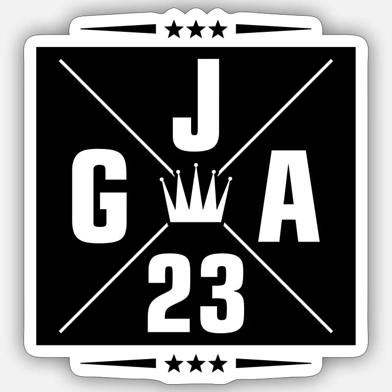 Jga 2023 Junggesellenabschied - Sticker Größe S (10 x 10 cm) - Mattweiß