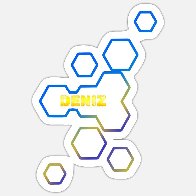 Technikfreak Deniz Sticker Größe S (10 x 10 cm)