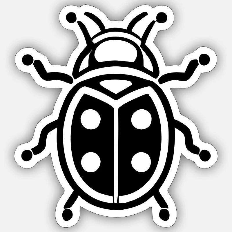 Sticker taille S (10 x 10 cm) - 