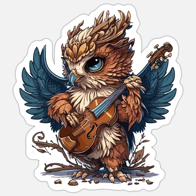 Classical Griffin Sticker size S (10 x 10 cm)