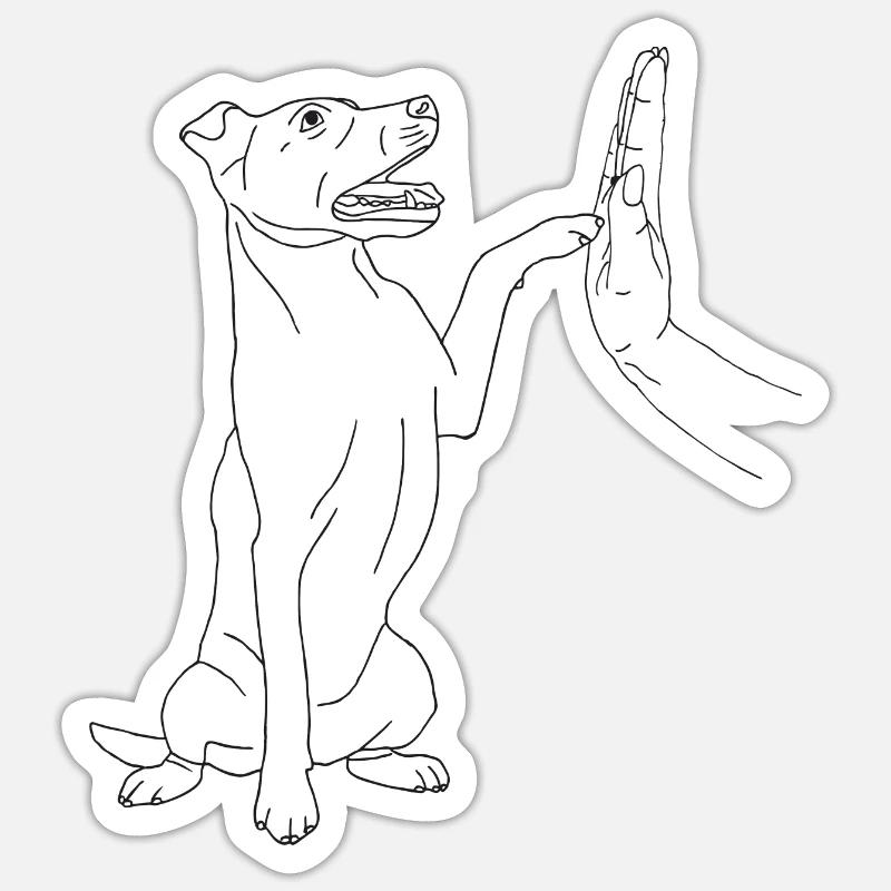 Sticker Größe S (10 x 10 cm) - 
