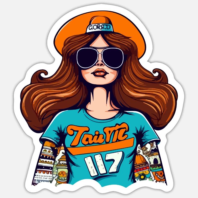 Sticker taille S (10 x 10 cm) - 