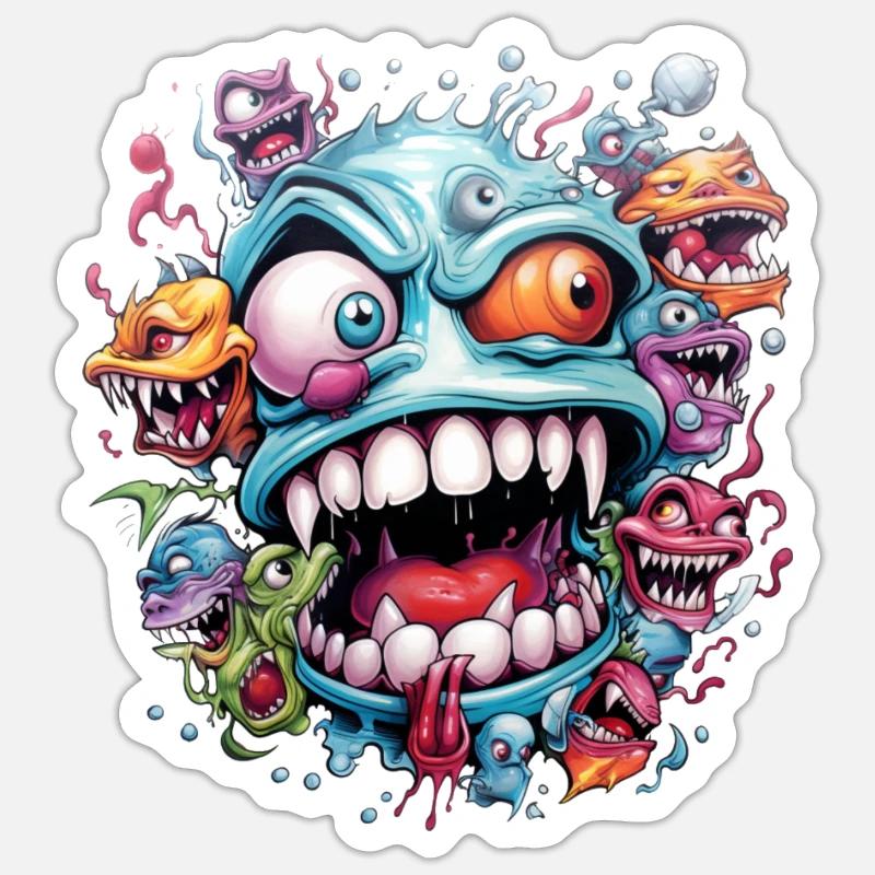 Sticker taille S (10 x 10 cm) - 