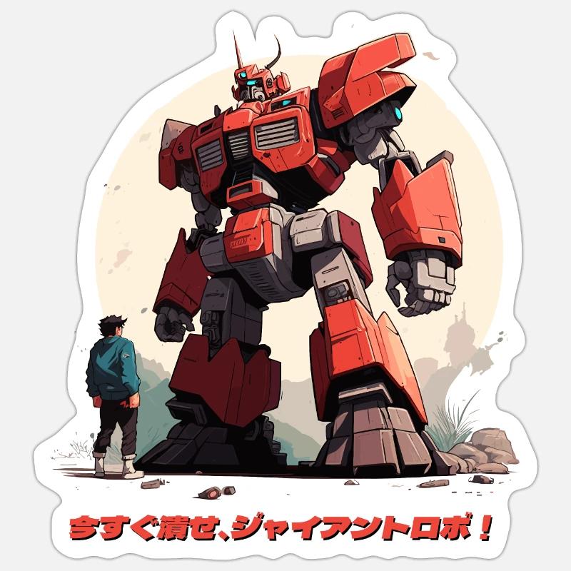 Crush them now - Sticker size S (10 x 10 cm) - white matte