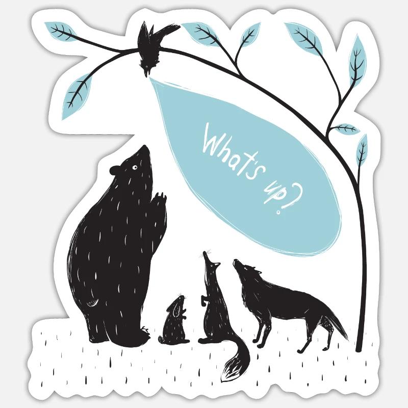 Sticker Größe S (10 x 10 cm) - 