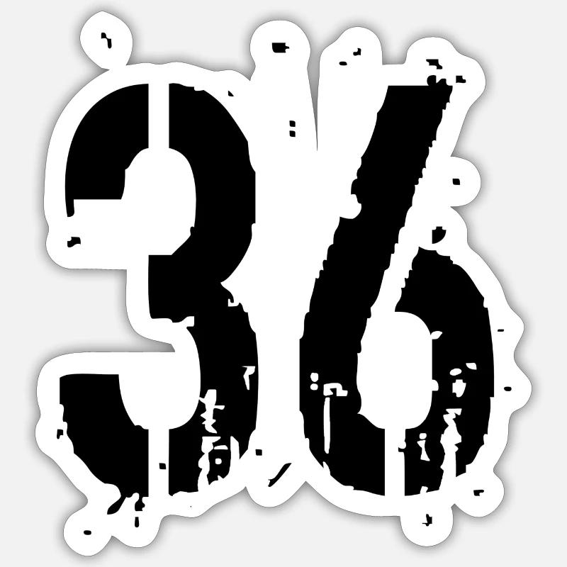 Sticker Größe S (10 x 10 cm) - 