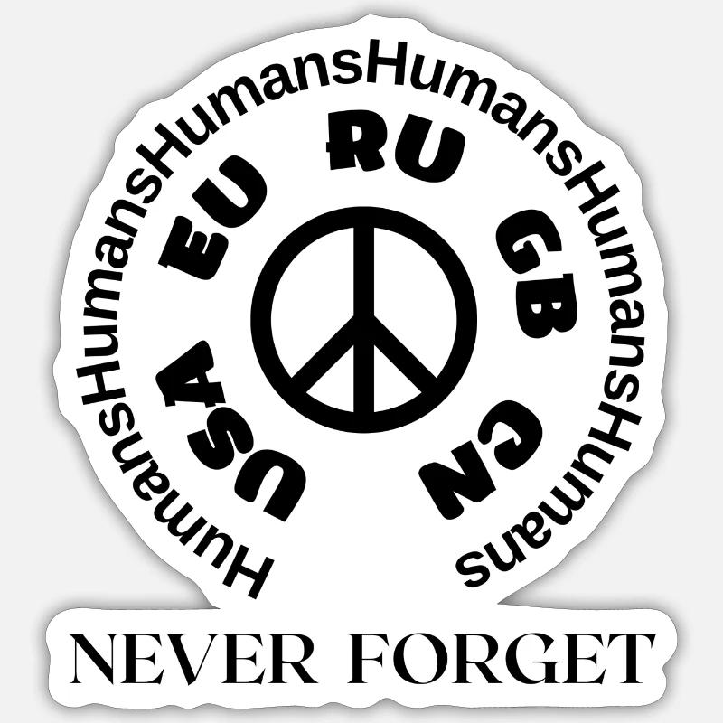 Sticker Größe S (10 x 10 cm) - 