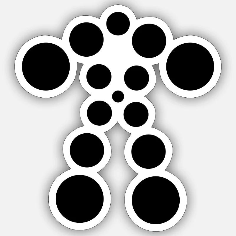 Sticker Größe S (10 x 10 cm) - 