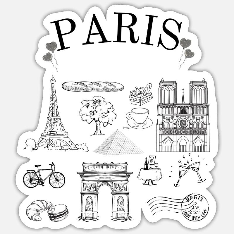 Sticker taille S (10 x 10 cm) - 