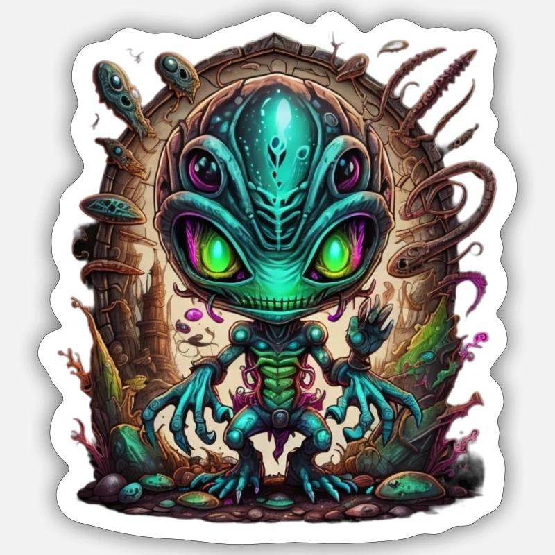 Sticker taille S (10 x 10 cm) - 