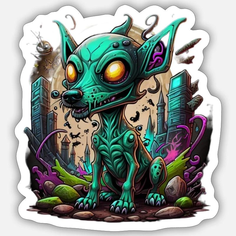 Sticker taille S (10 x 10 cm) - 