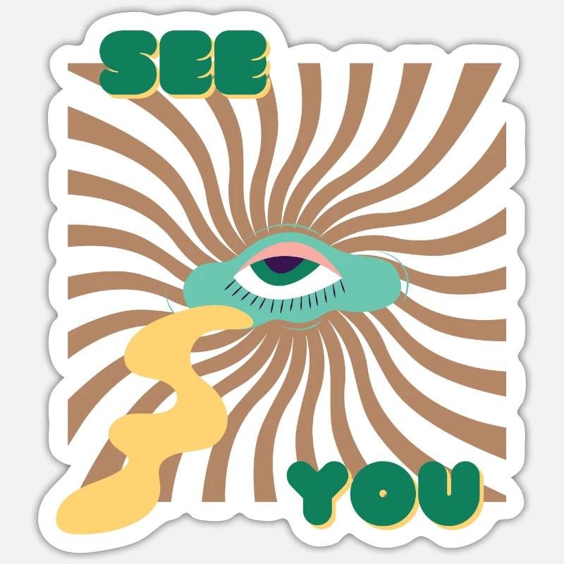 Sticker taille S (10 x 10 cm) - 