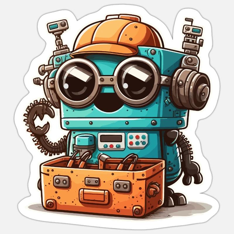 Sticker Größe S (10 x 10 cm) - 