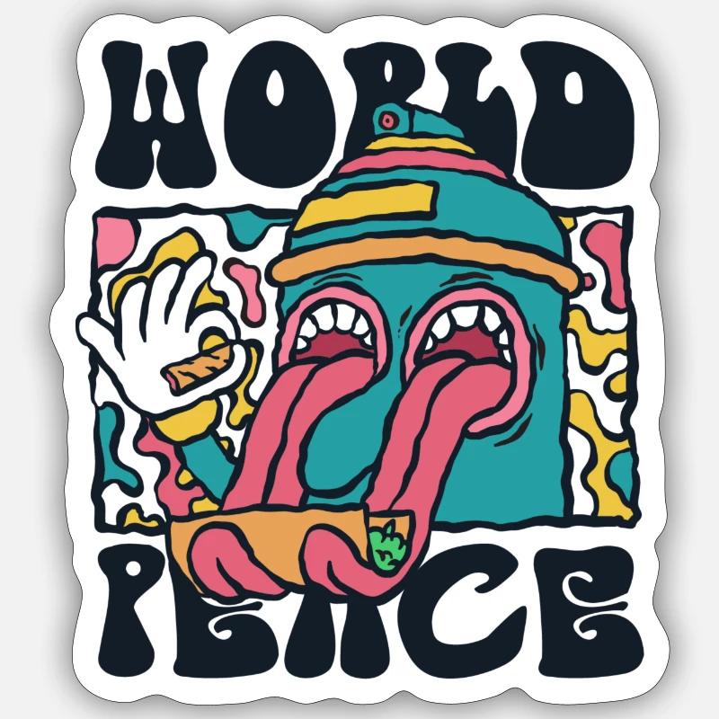 Sticker taille S (10 x 10 cm) - 