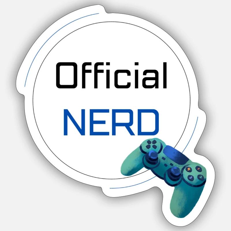 Official NERD Controller Sticker size S (10 x 10 cm)