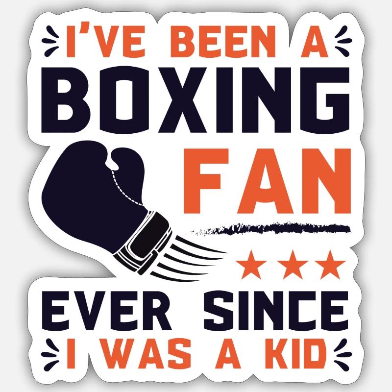 Boxing Threads 11 Sticker Größe S (10 x 10 cm)