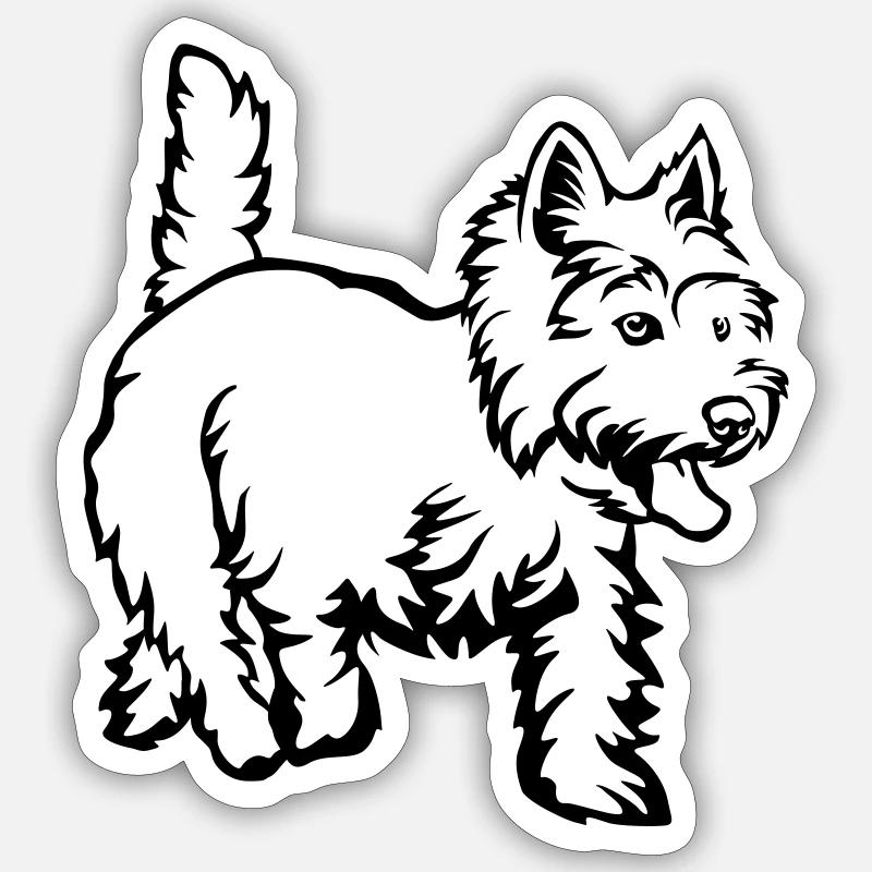 Sticker taille S (10 x 10 cm) - 