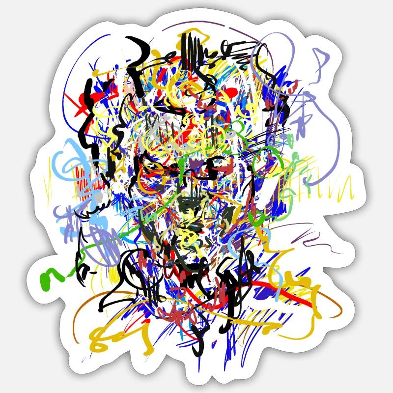 Sticker taille S (10 x 10 cm) - 