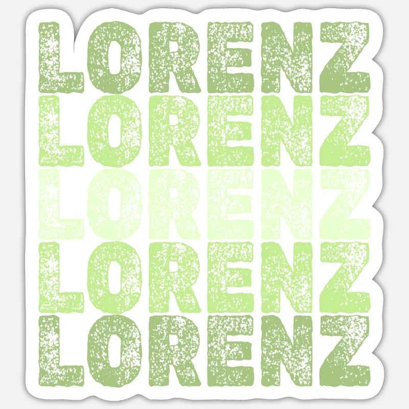 Lorenz Sticker Größe S (10 x 10 cm)